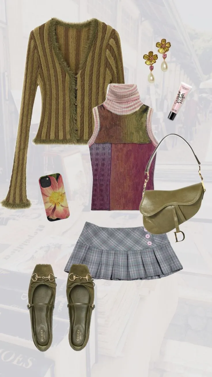Elevated outfit with black puffer jacket