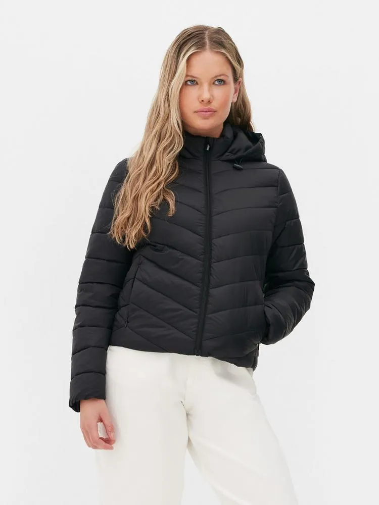 Super Light Packable Hooded Padded Jacket