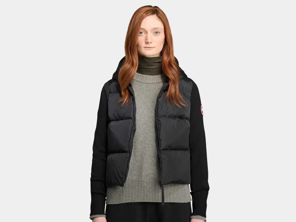 Canada Goose Crofton Puffer Vest Quilt Knit Vest