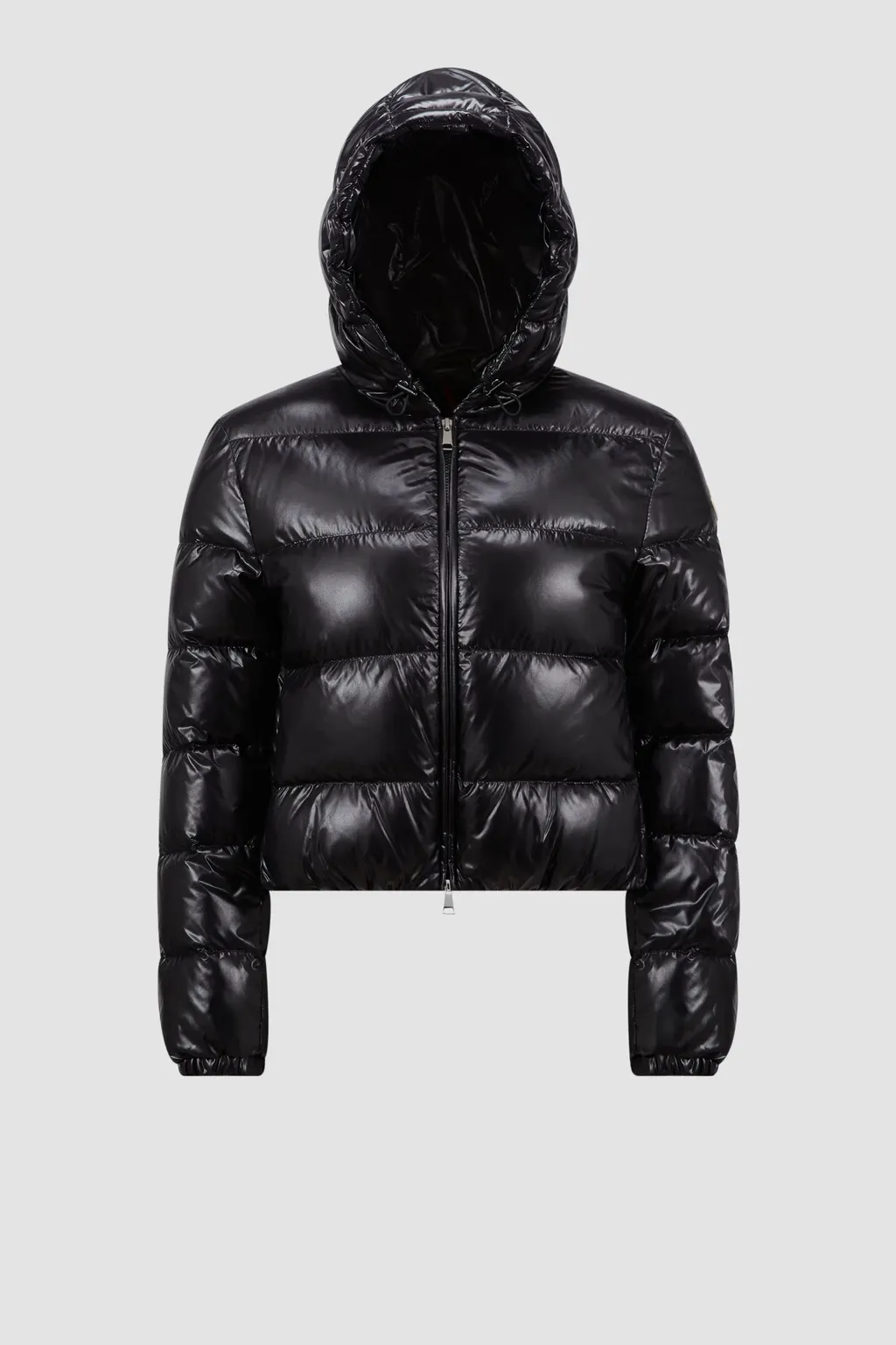Moncler Cropped Down Puffer Jacket