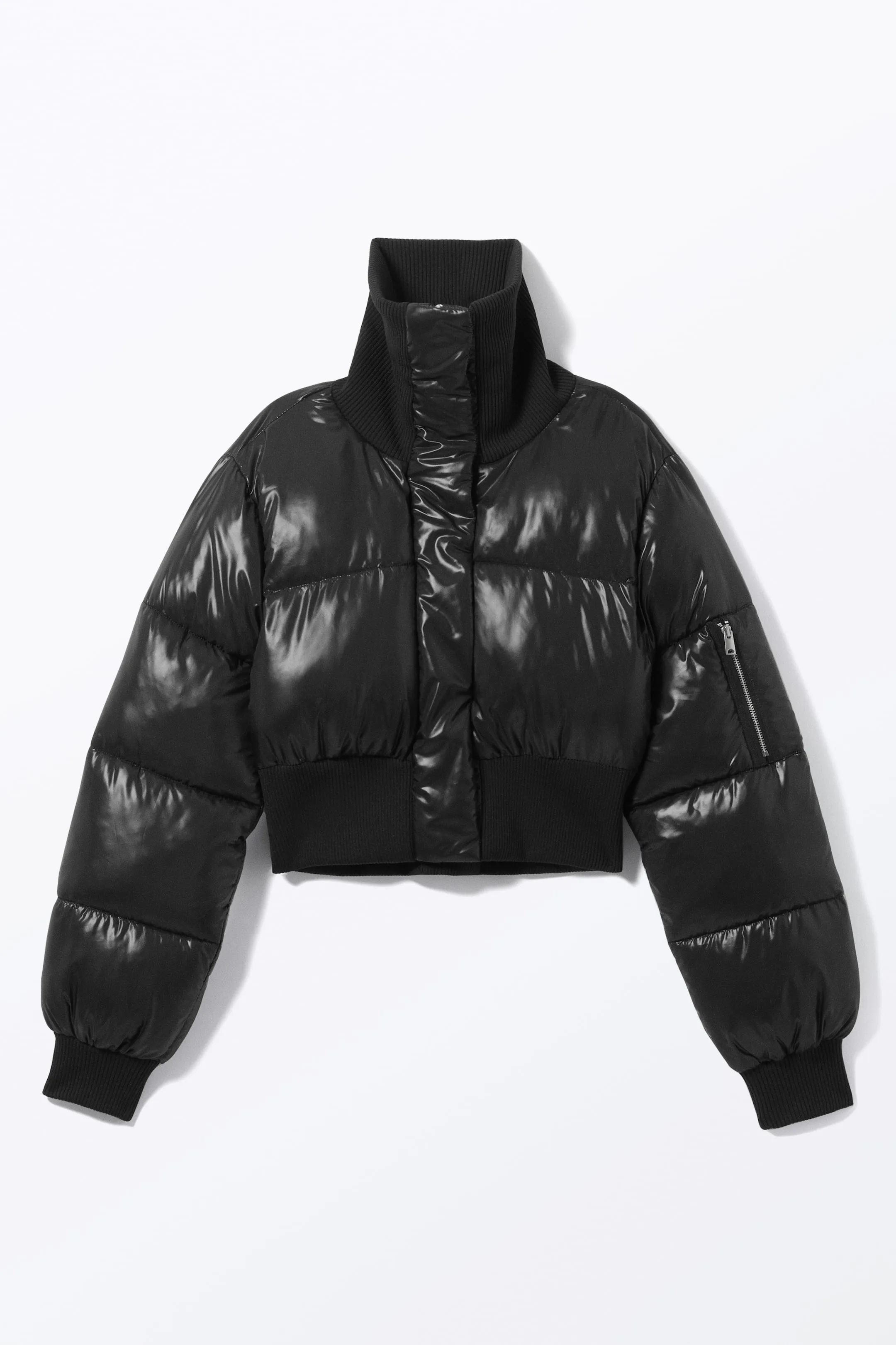 H&M Cropped Puffer Jacket