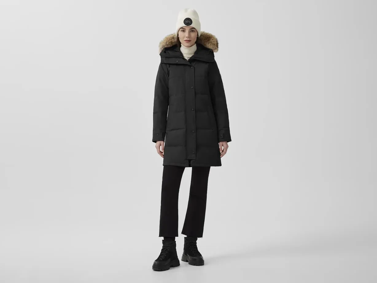 Canada Goose Shelburne Black Parka Women's