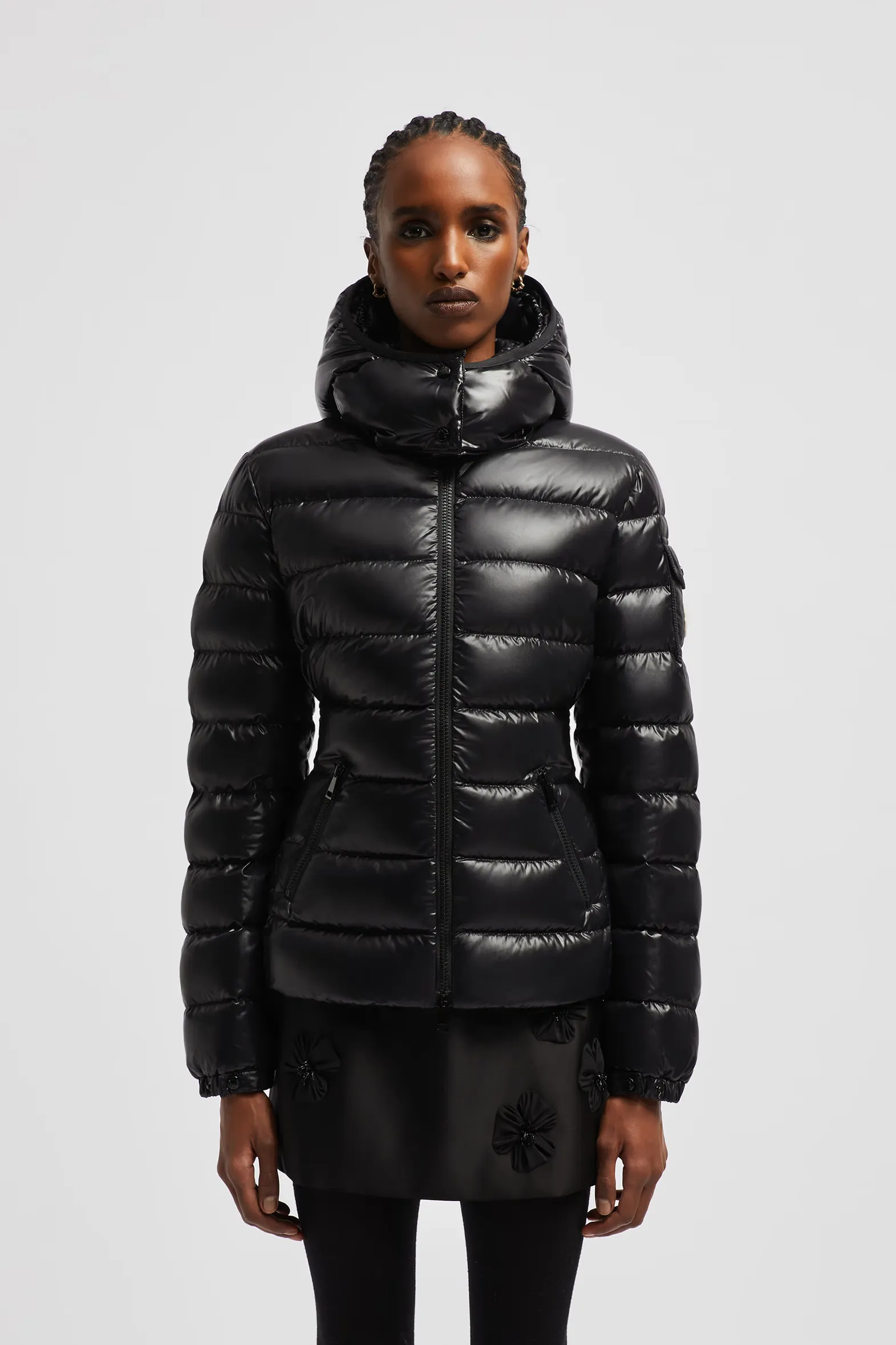 Moncler Bady Short Down Hooded Jacket