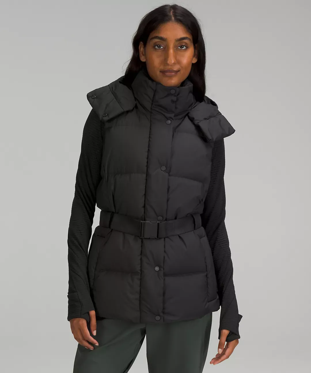 Lululemon Wunder Puff Belted Waist 600-Down-Fill Vest