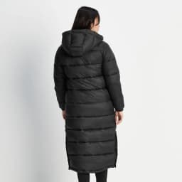 TOG24 Cautley Womens Long Padded Shower Resistant Jacket - Black