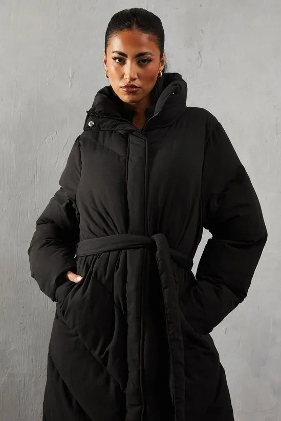 MissPap Longline Puffer Coat