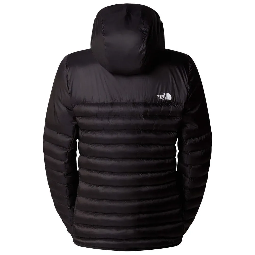Technical hooded puffer
