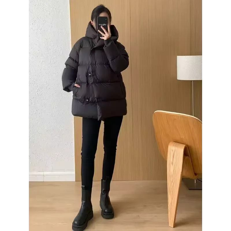 Oversized Black Puffer Jacket
