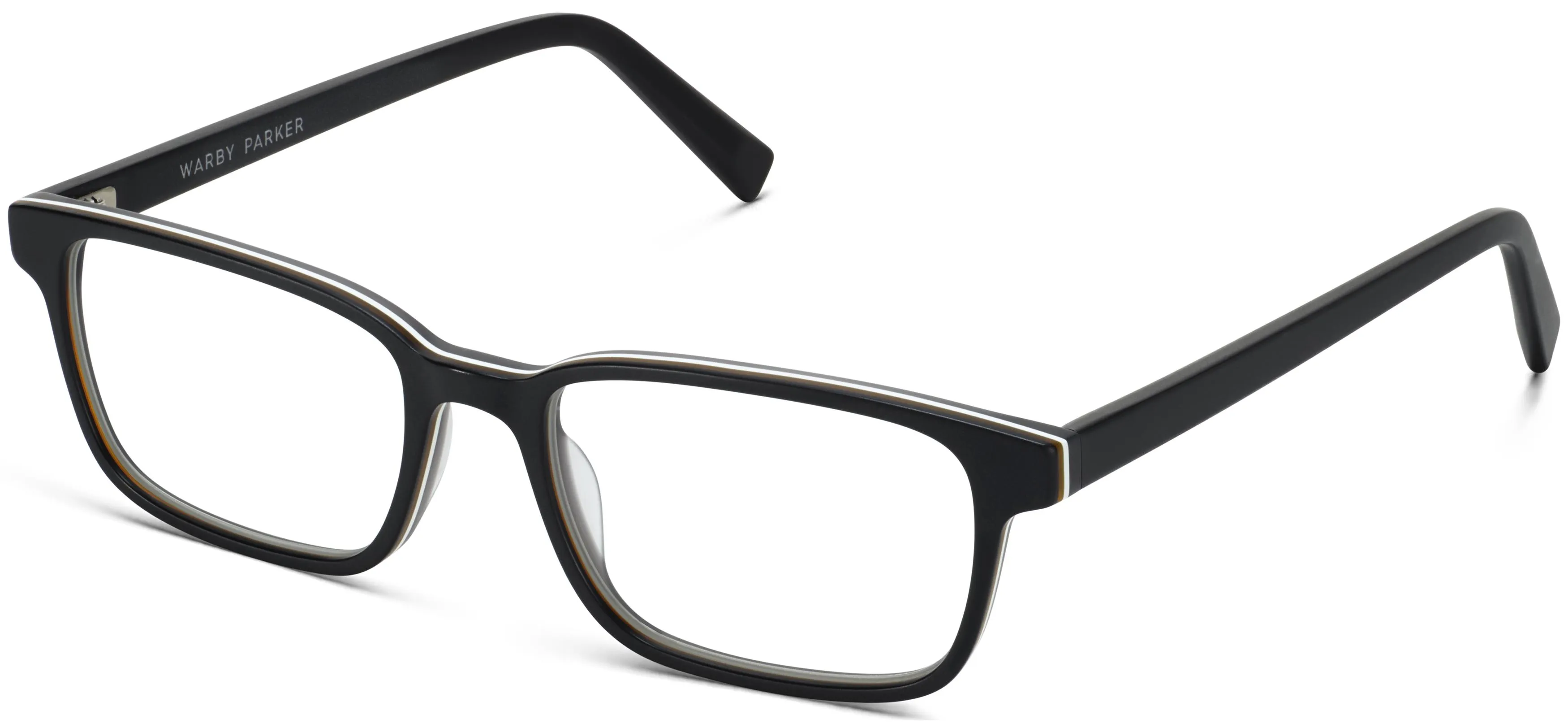 Warby Parker Crane Eyeglasses - Black Matte Eclipse